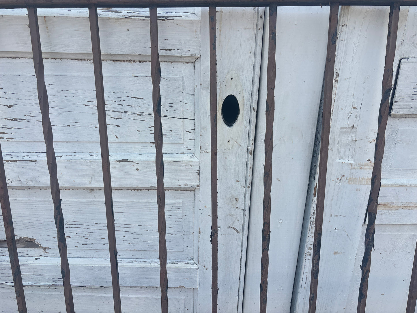 7.5 Foot Iron Fence Panel GA21315