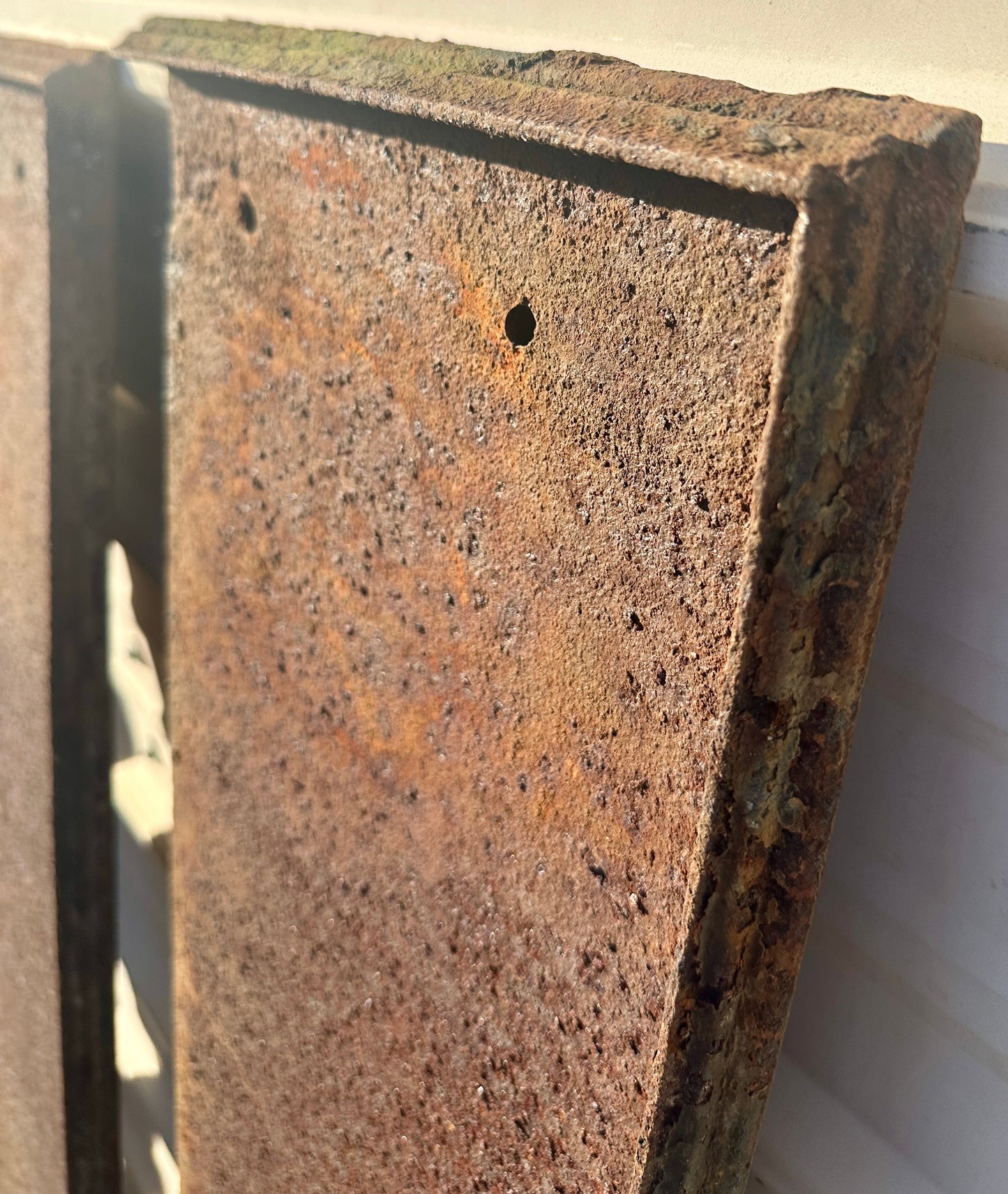 Set of 6 57" Long Cast Iron Stair Treads GA20616