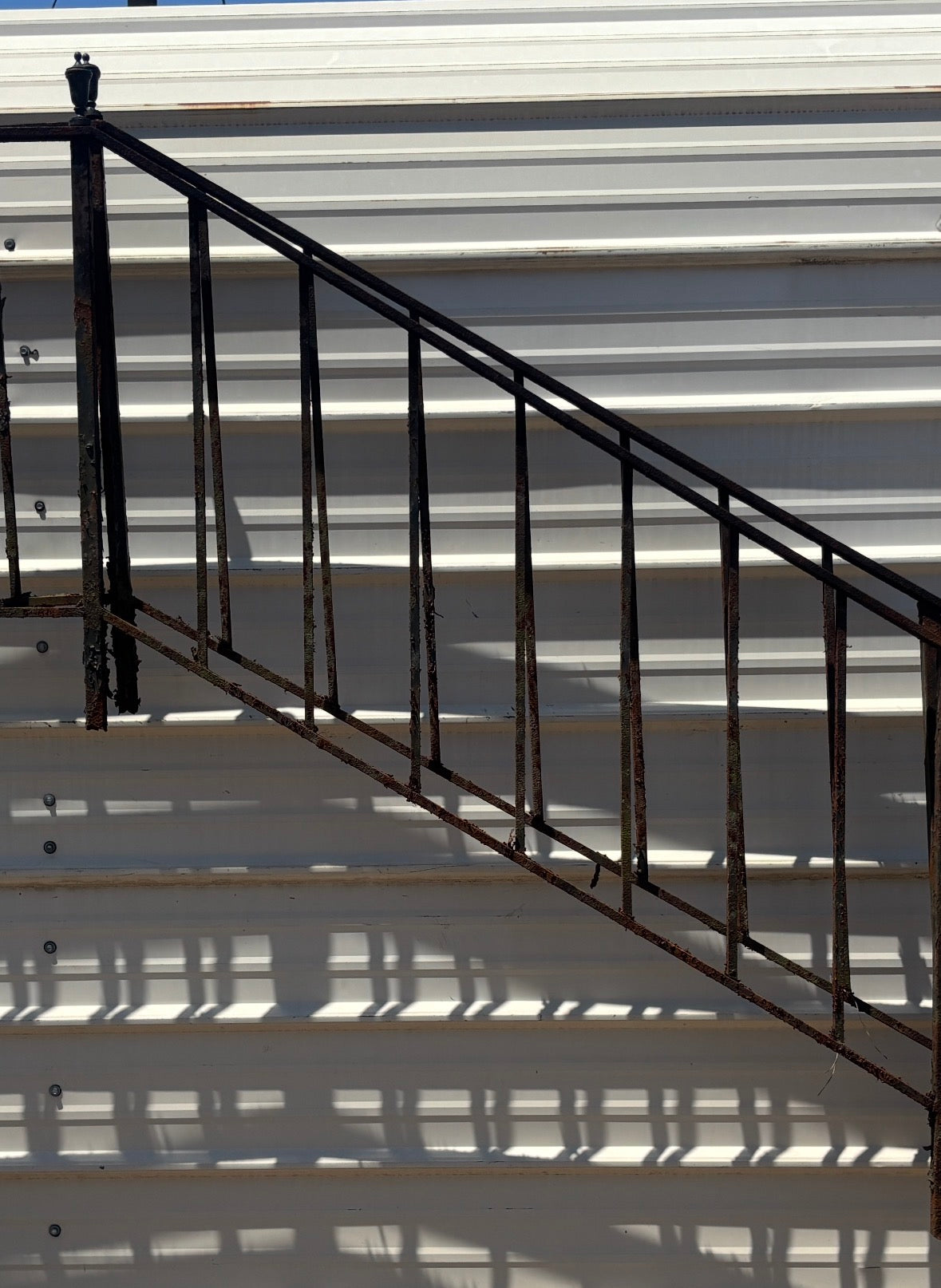 Pair of Wrought Iron Stair Railings GA21228