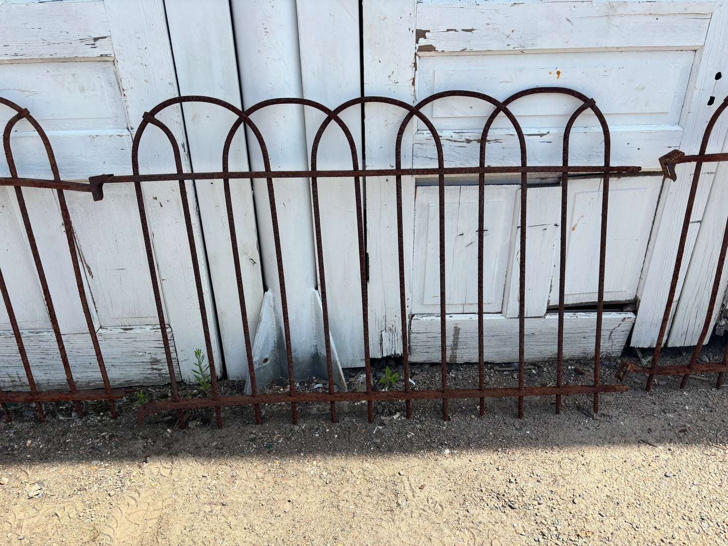 36 Feet of Wrought Iron Hairpin Fencing GA21235