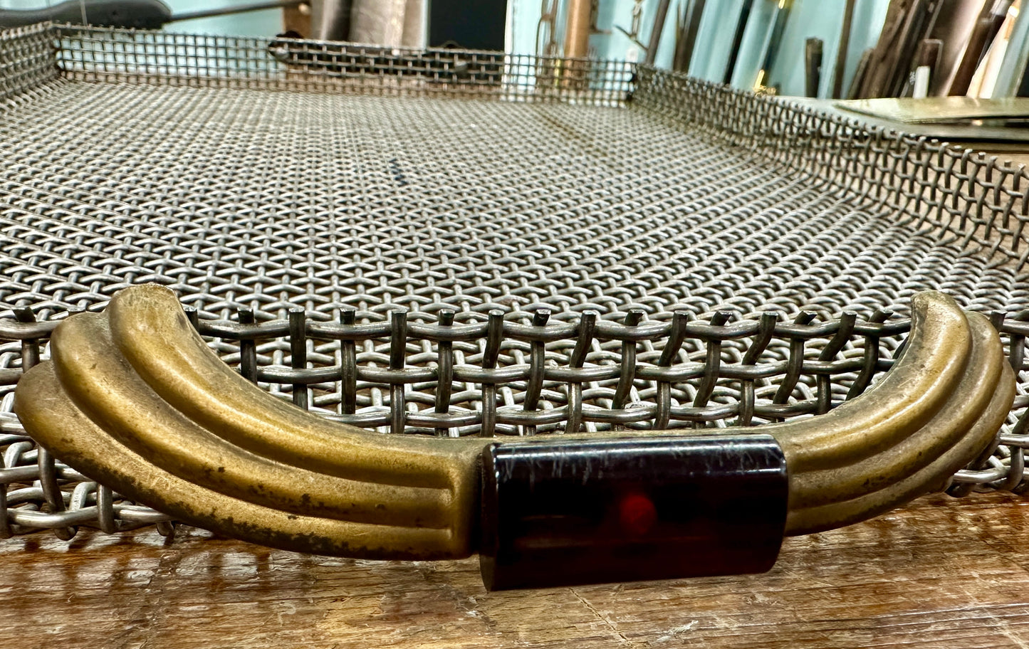 Galvanized Steel Braided Serving Trays w/ Handles - 7 Available - GA20738
