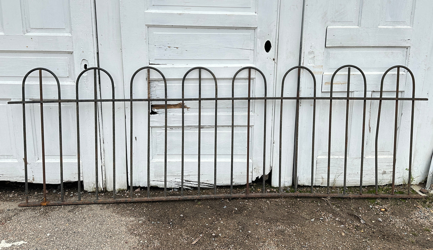 8 Ft Long Antique Iron Garden Gate GA20434