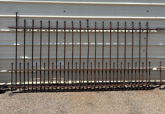 21 Feet of Wrought Iron Fencing GA21249