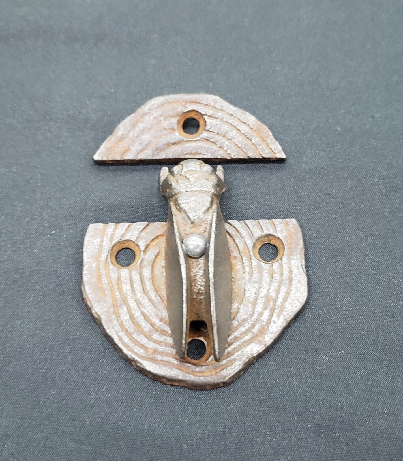 Unique Hand Crafted Cast Iron Insect Lock Latch for Furniture or Window GA9884
