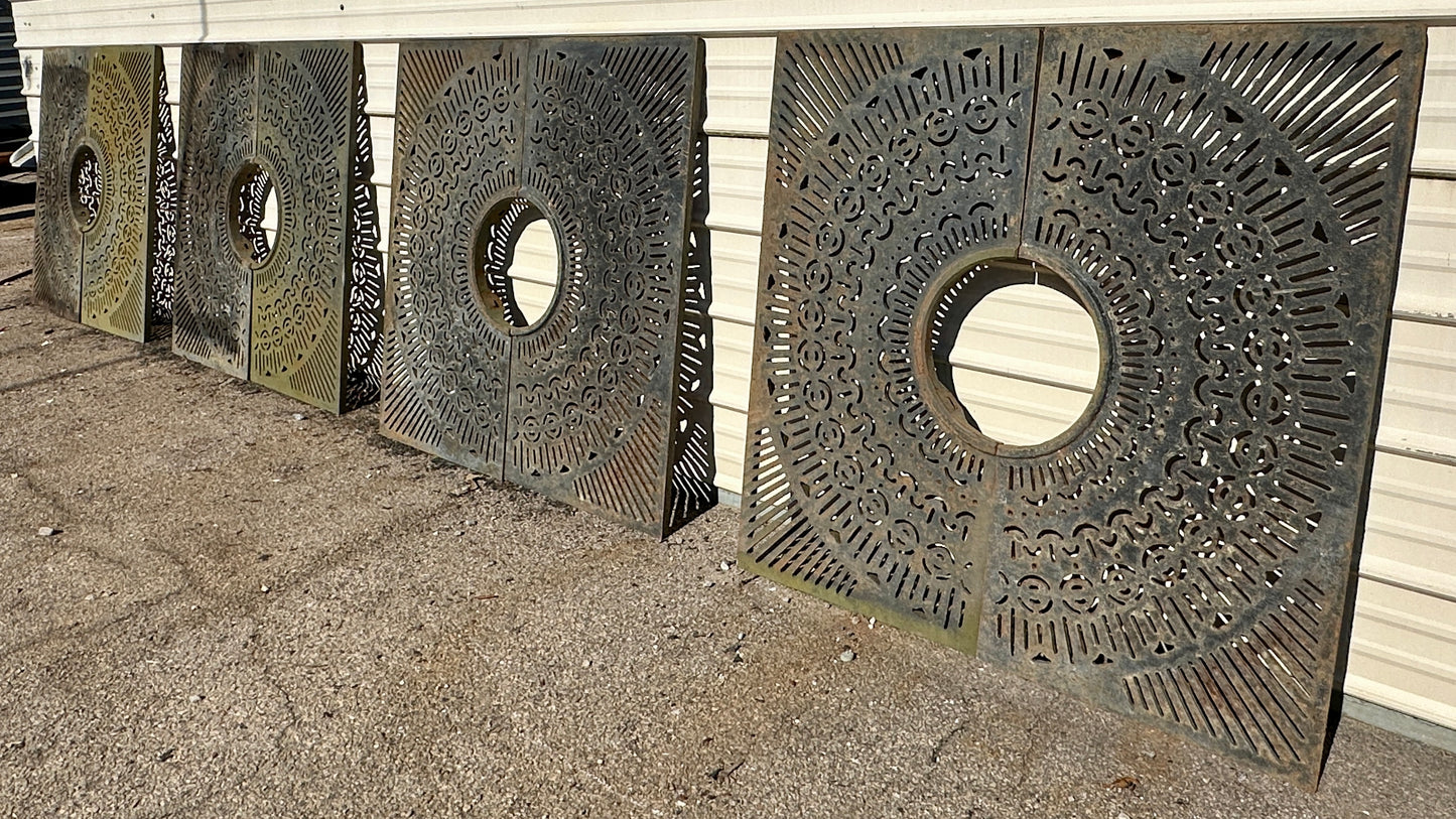 Cast Iron Tree Surrounds - 4 Sets Available GA20501