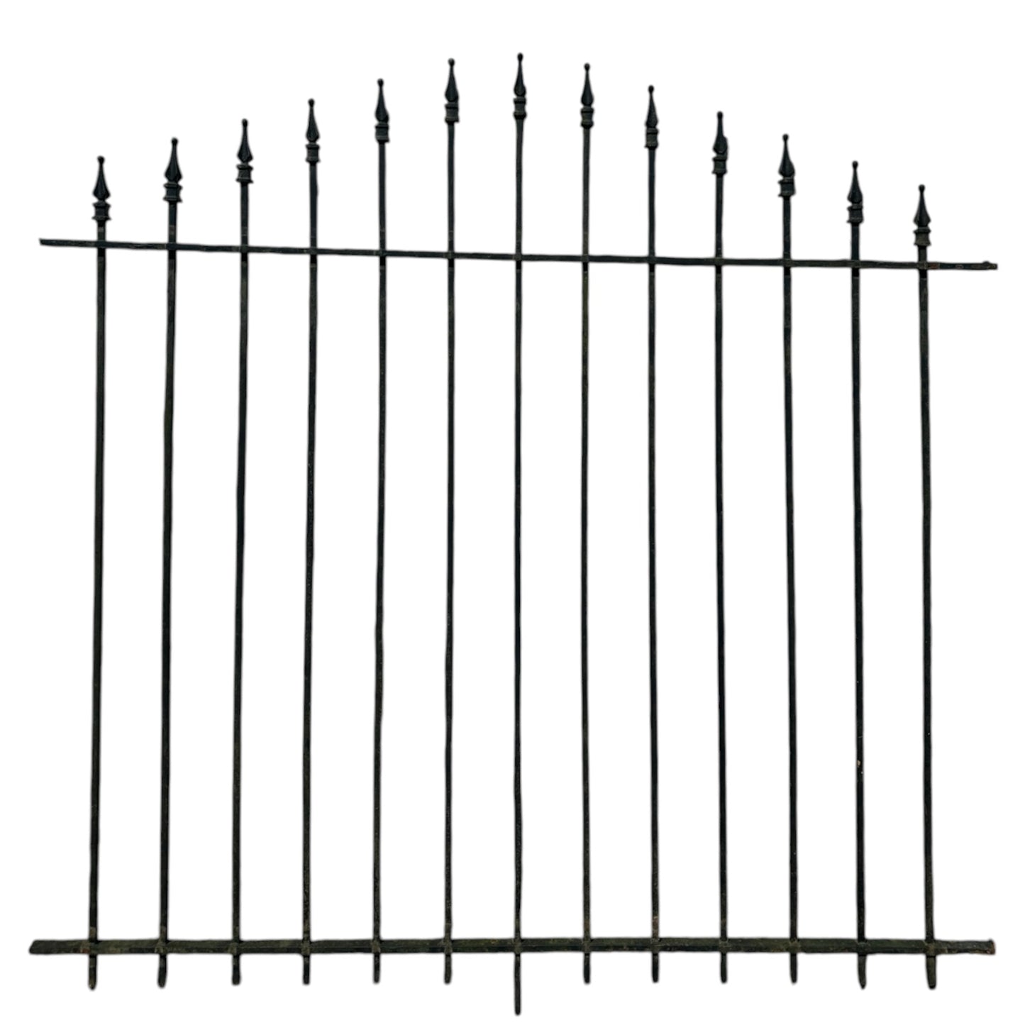 36 Ft of Antique Wrought Iron Fencing GA20906