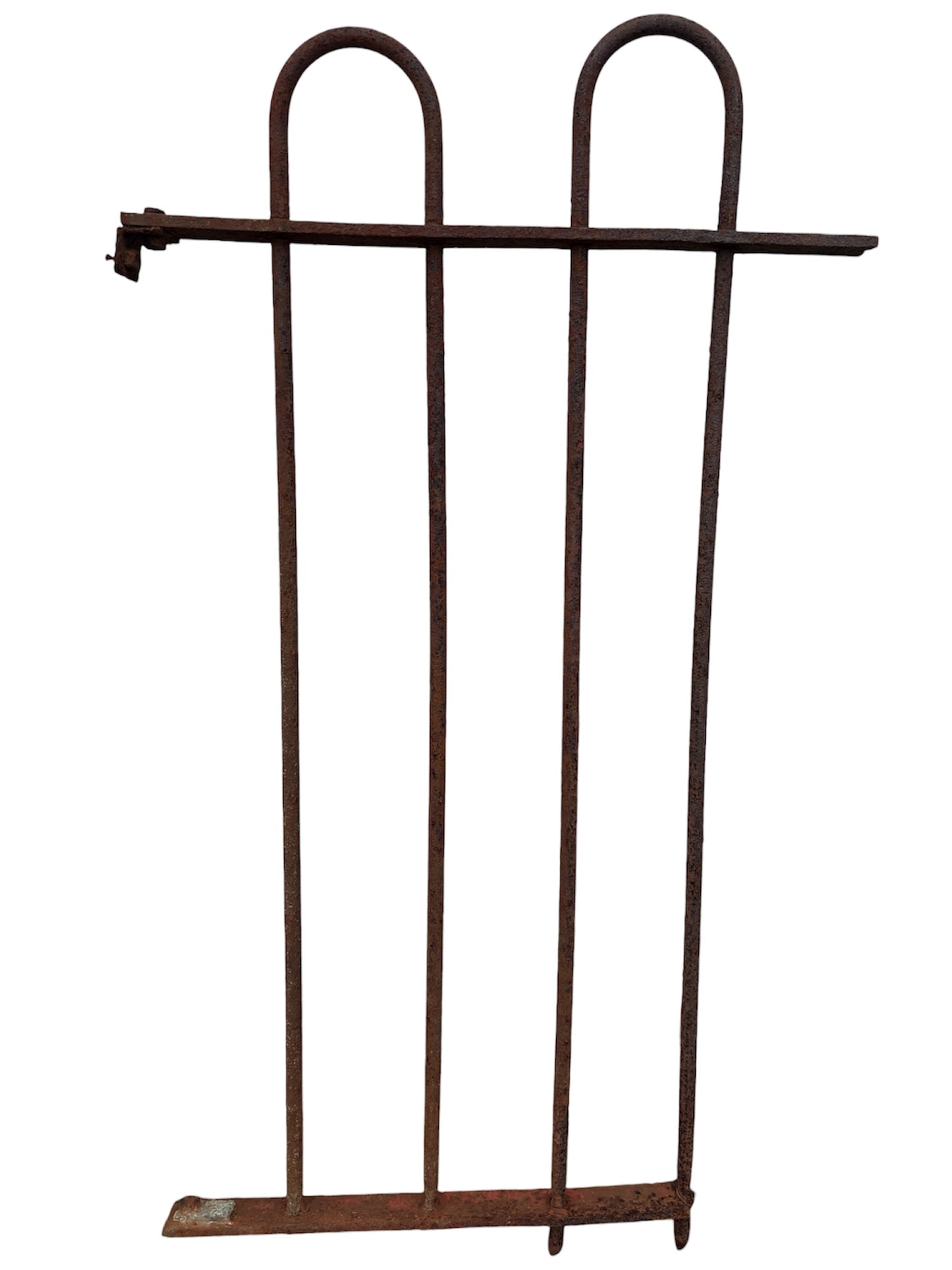 35 Ft of Antique Wrought Iron Hairpin Fencing GA21128