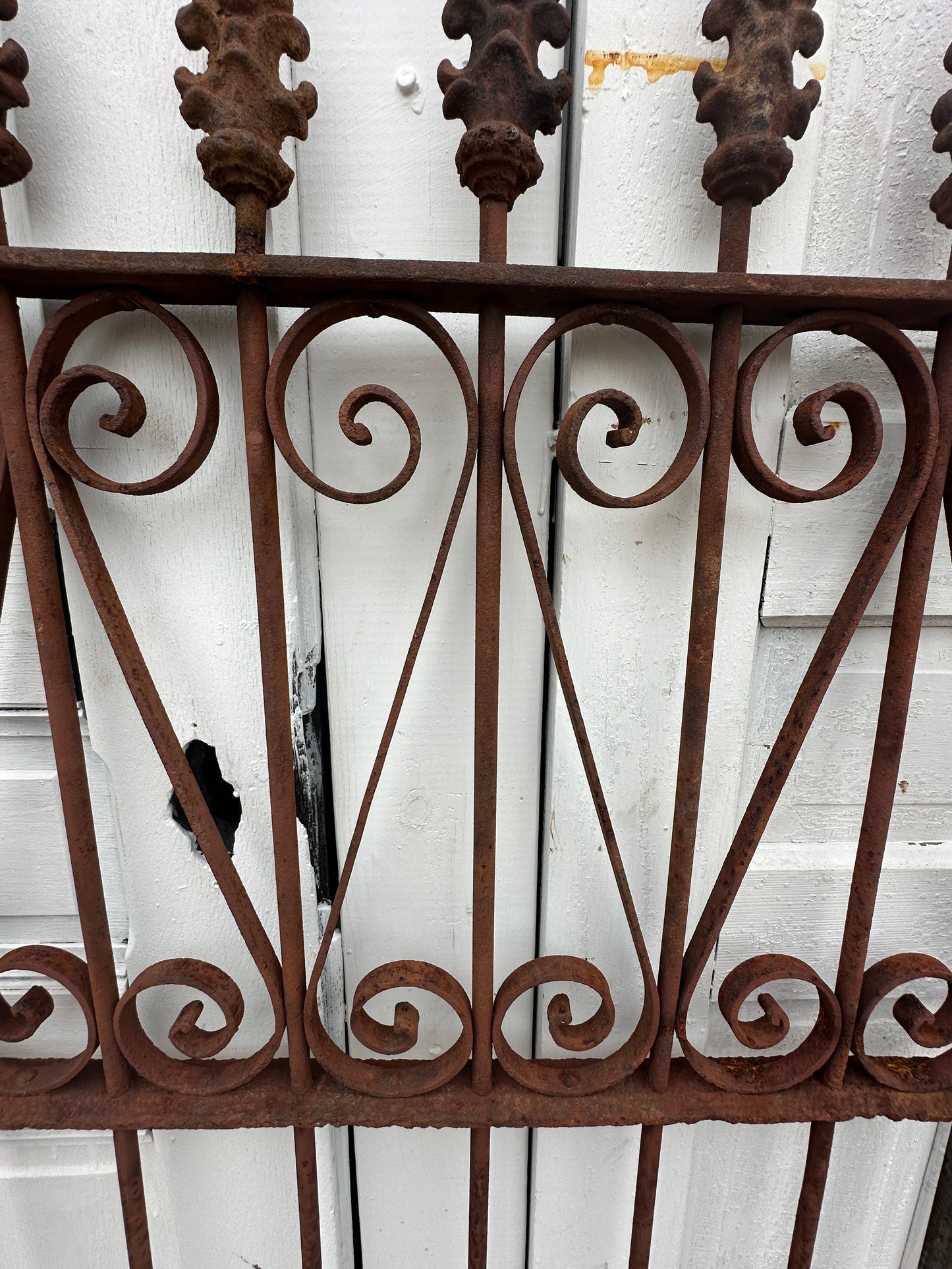 Antique Iron Garden Gate Pair GA20338