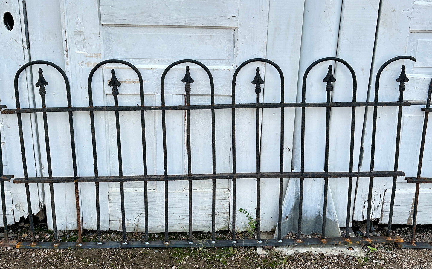 28 Ft Long Antique Iron Garden Gate GA20436
