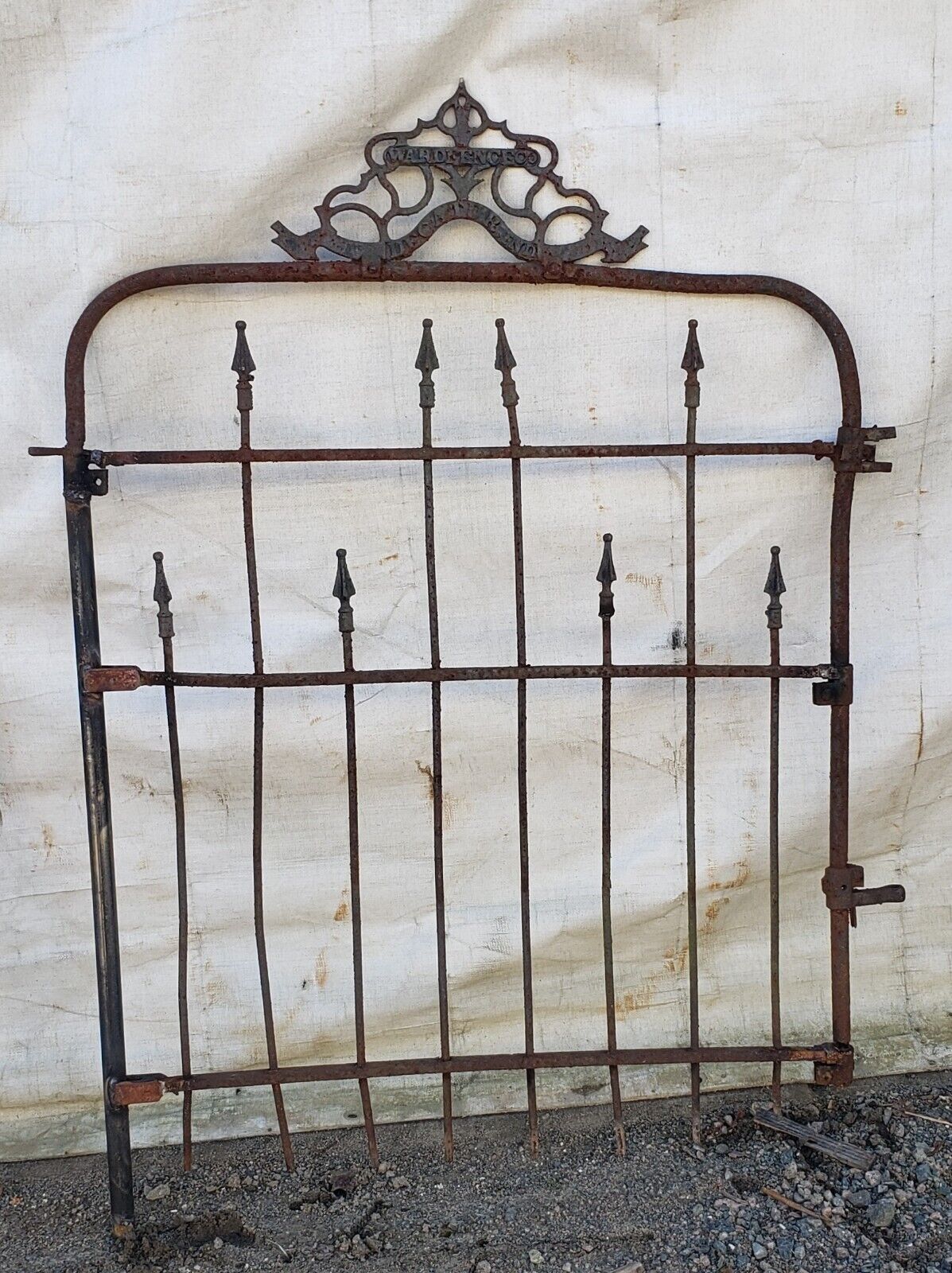 Wrought Iron Yard or Garden Gate 35" Wide by 41 3/4" Tall GA9594