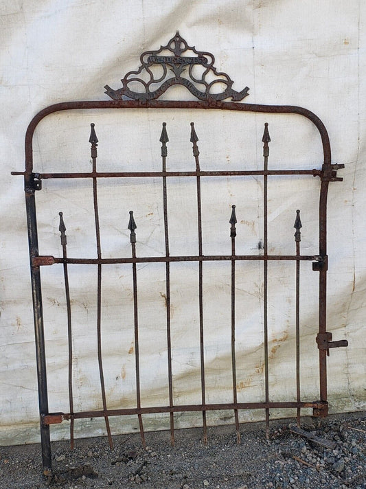 Wrought Iron Yard or Garden Gate 35" Wide by 41 3/4" Tall GA9594