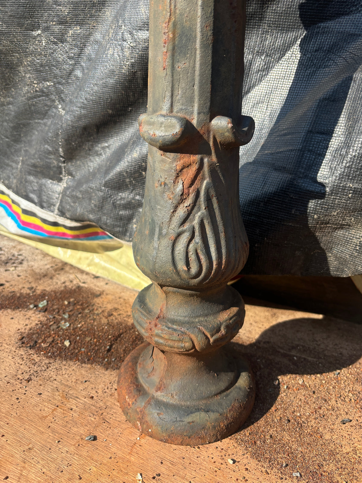 Cast Iron Newel Post GA21608