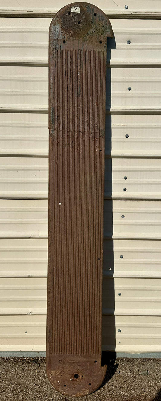 Single, Curved 6+ Ft Long Cast Iron Stair Tread GA20840