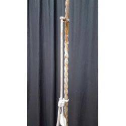 Reclaimed Wrought Iron and Wood Lightning Rod #GA169