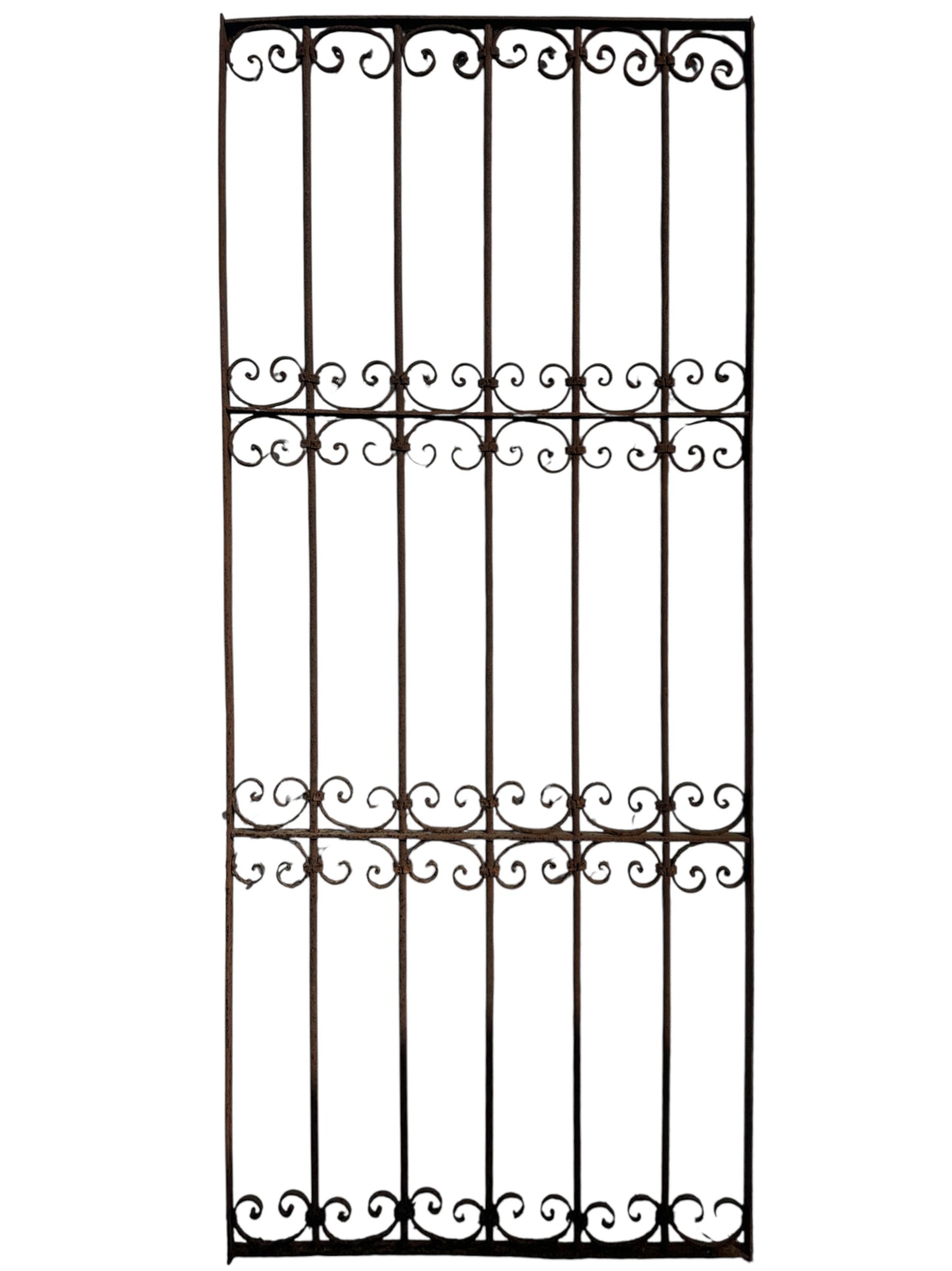 Antique Wrought Iron 74" Tall Gate GA20662
