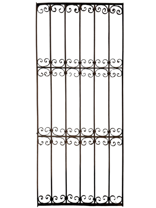 Antique Wrought Iron 74" Tall Gate GA20662