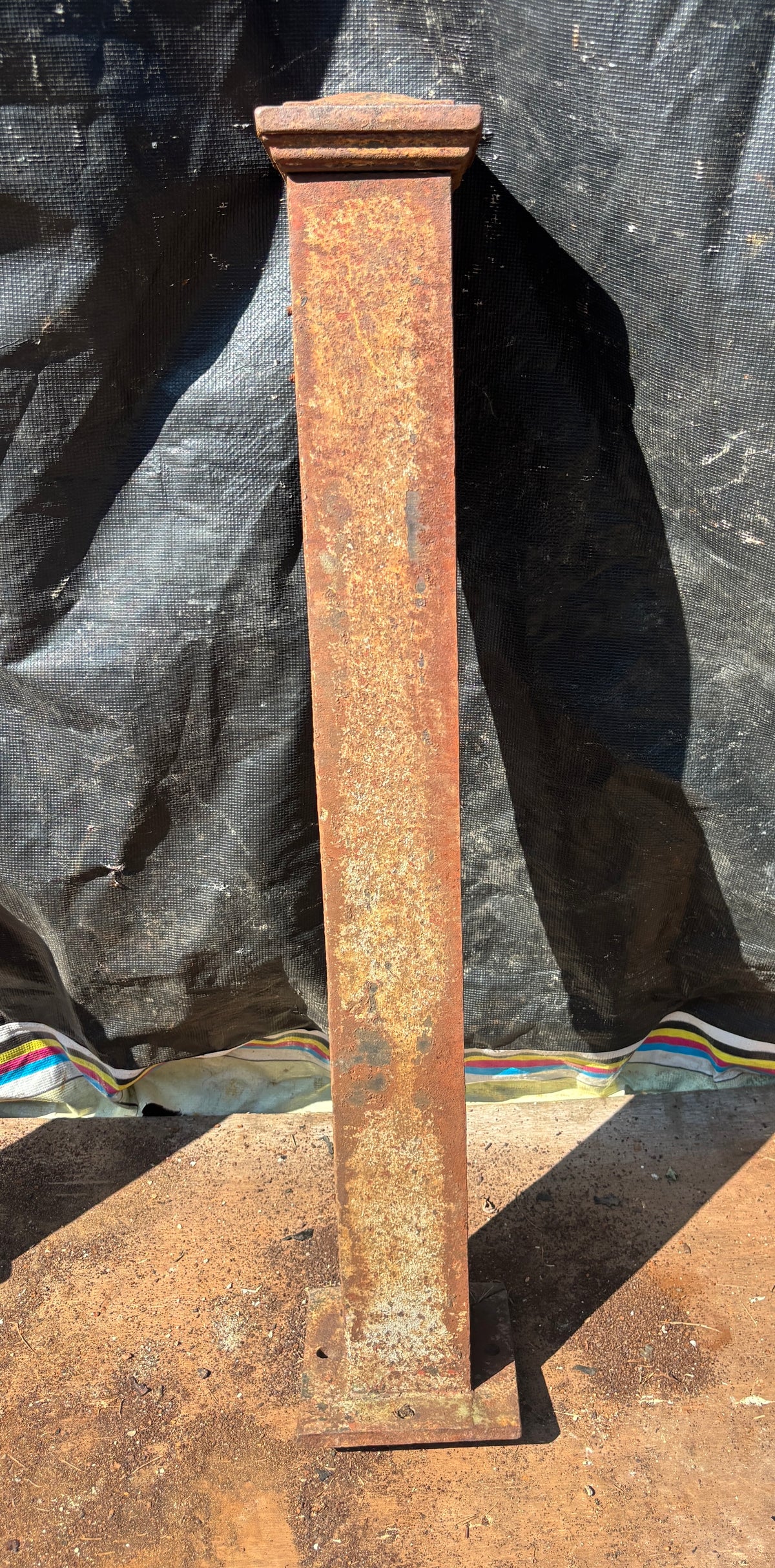 Cast Iron Newel Post GA21627