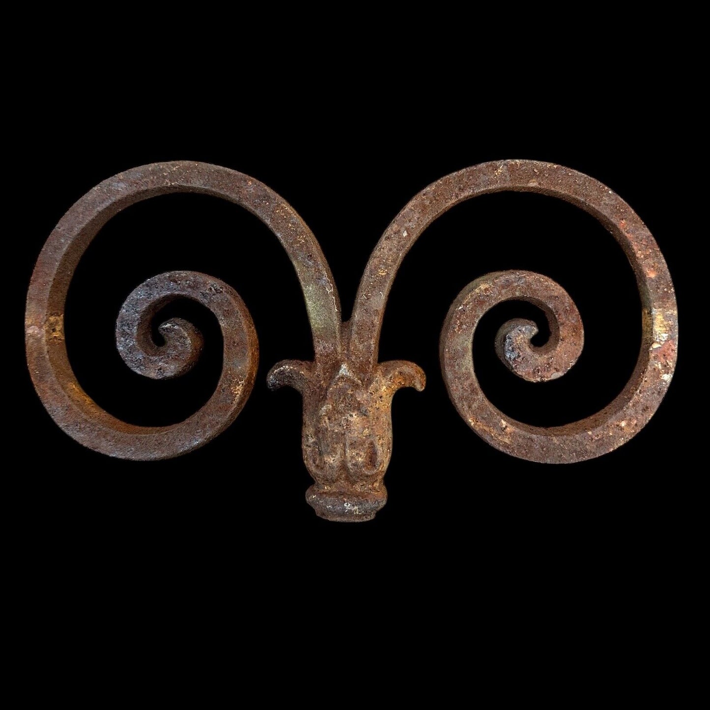 Pair of Custom Cast Iron Spindles GA20001