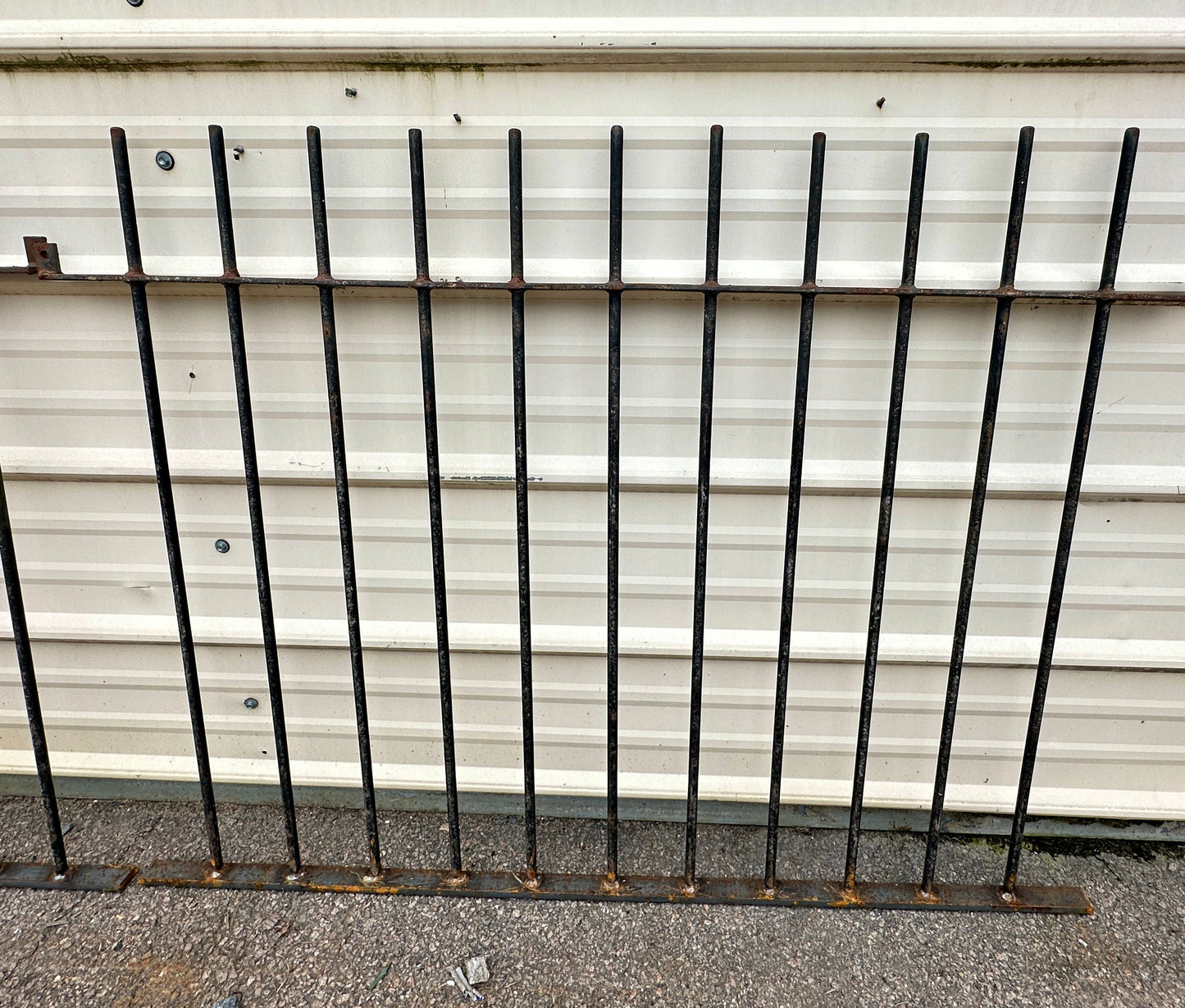 41 Linear Ft of Restored Iron Window Grates GA20439