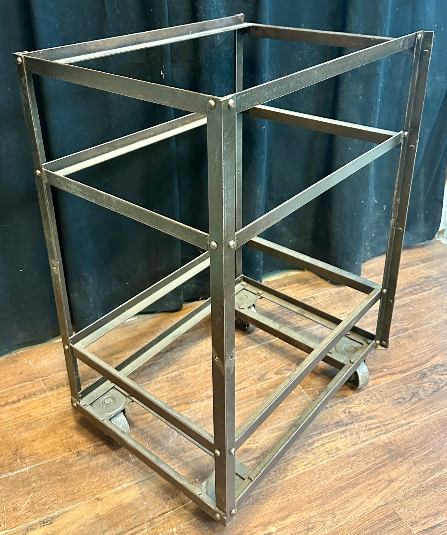 Vintage Steel Textile Carts - 3 Available - GA20807