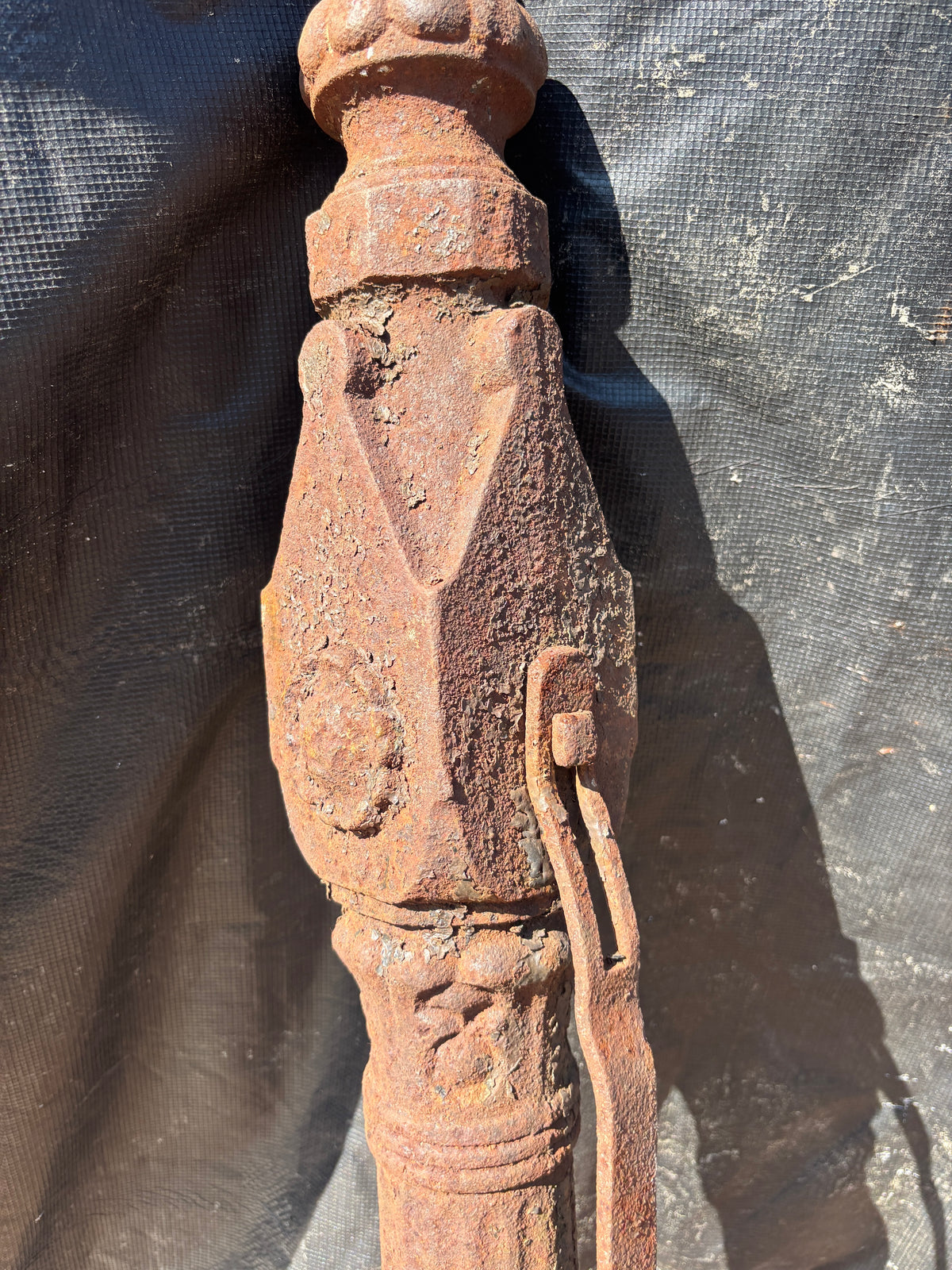 Cast Iron Newel Post GA21626