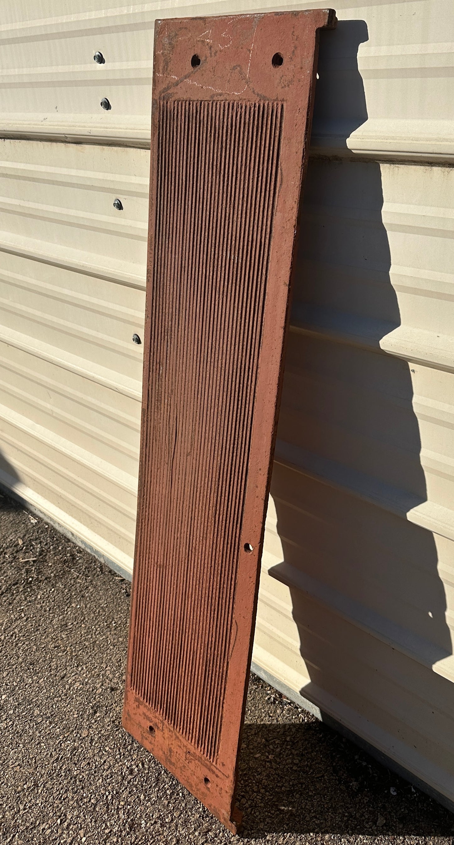 Single 45" Long Cast Iron Stair Tread GA20611