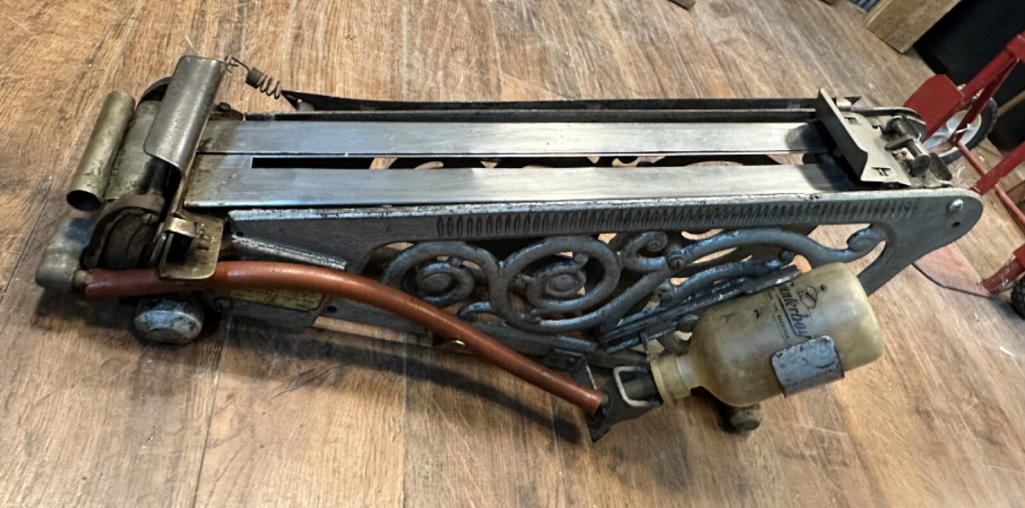 Antique Counterboy Sealing Tape Machine w/ Cast Iron Fretwork GA20195