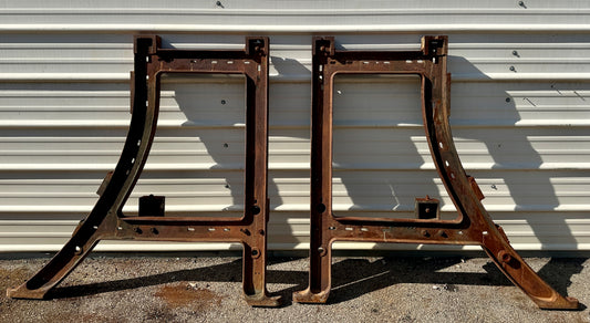 Pair of Antique Industrial Cast Iron Machine Legs GA20963