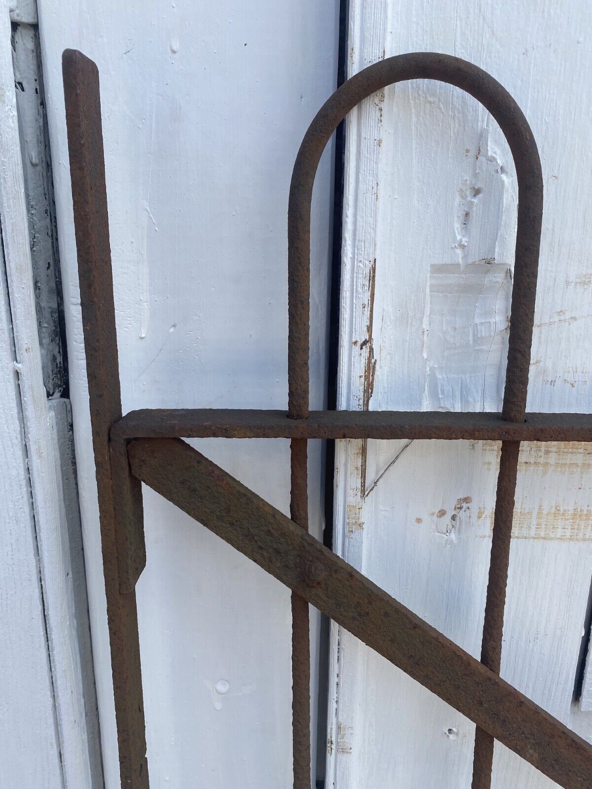 Antique Iron Gate GS20243 - 33 3/4" wide x 34 1/4" tall