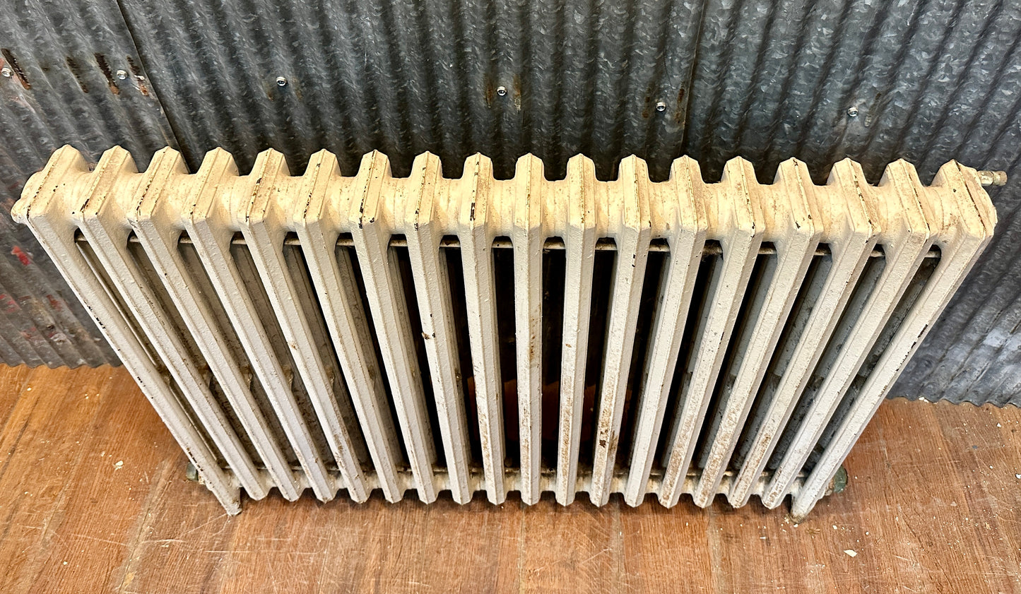 Antique Cast Iron Radiator - 33" Long x 25" Tall - GA20998