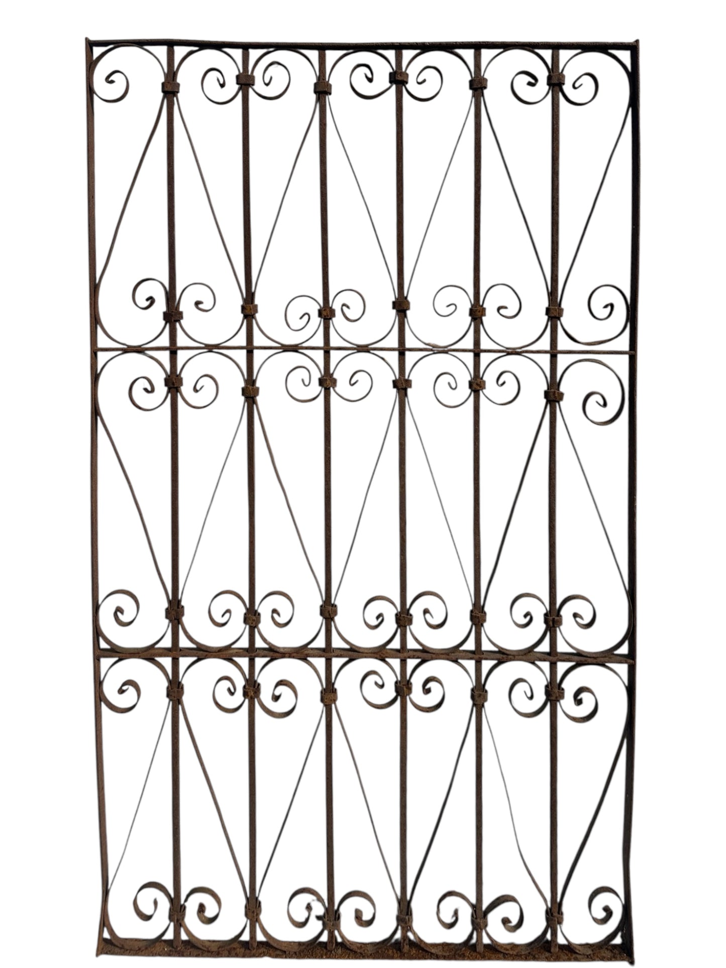 Antique Wrought Iron 55" Tall Gate GA20652