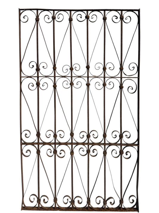 Antique Wrought Iron 55" Tall Gate GA20652