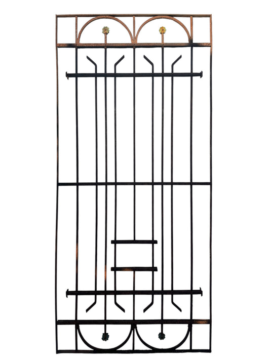 Antique Art Deco 83" Tall Iron Gate GA20774