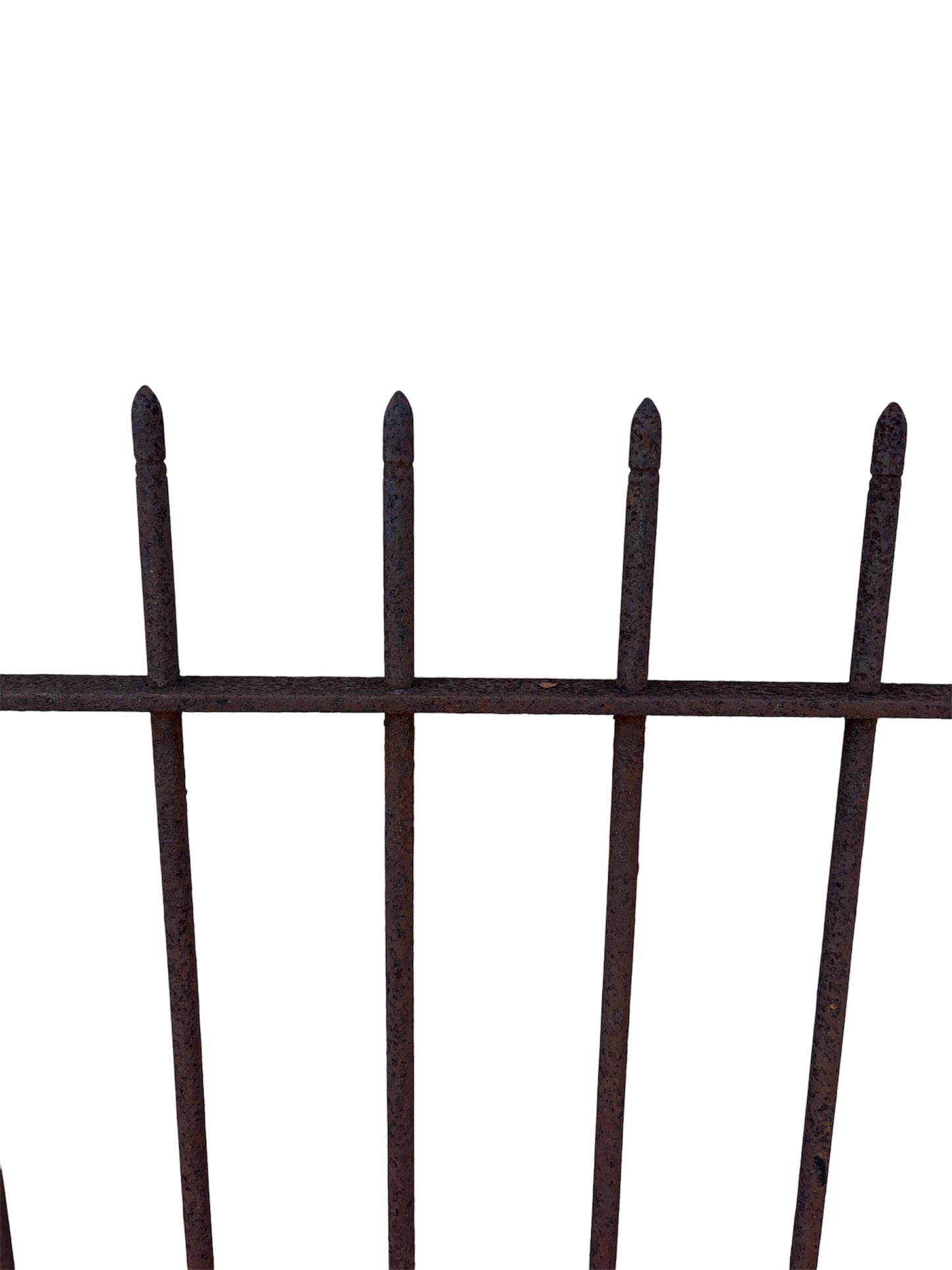 60 feet of antique iron fencing ga21079