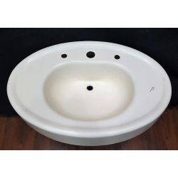 Restored Cast Iron Sink & Pedestal #GA124