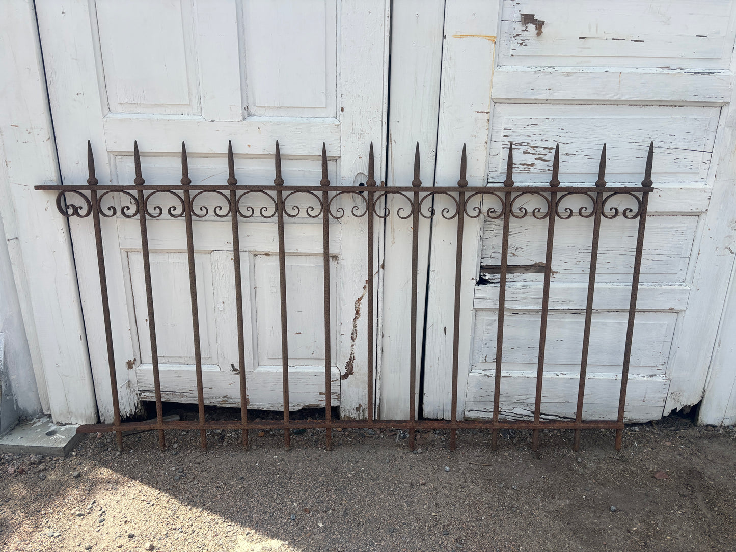 Wrought Iron Fence Panel GA21198