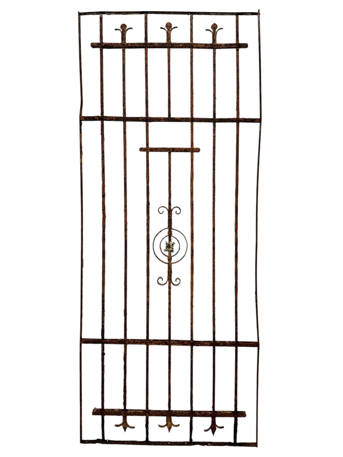 Antique Wrought Iron 81"+ Tall Gate GA20742