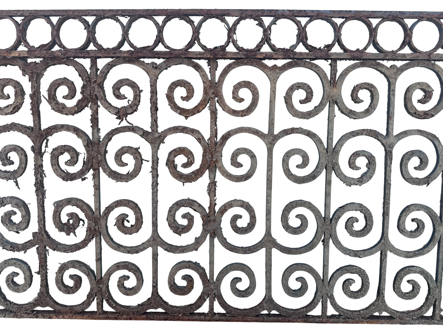 41 of Antique Wrought Iron Fencing GA21038