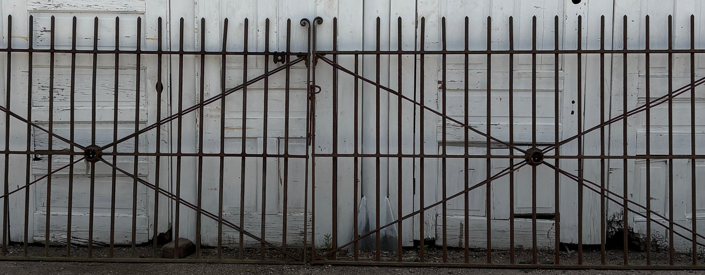 Pair of Wrought Iron Driveway Gates GA21144