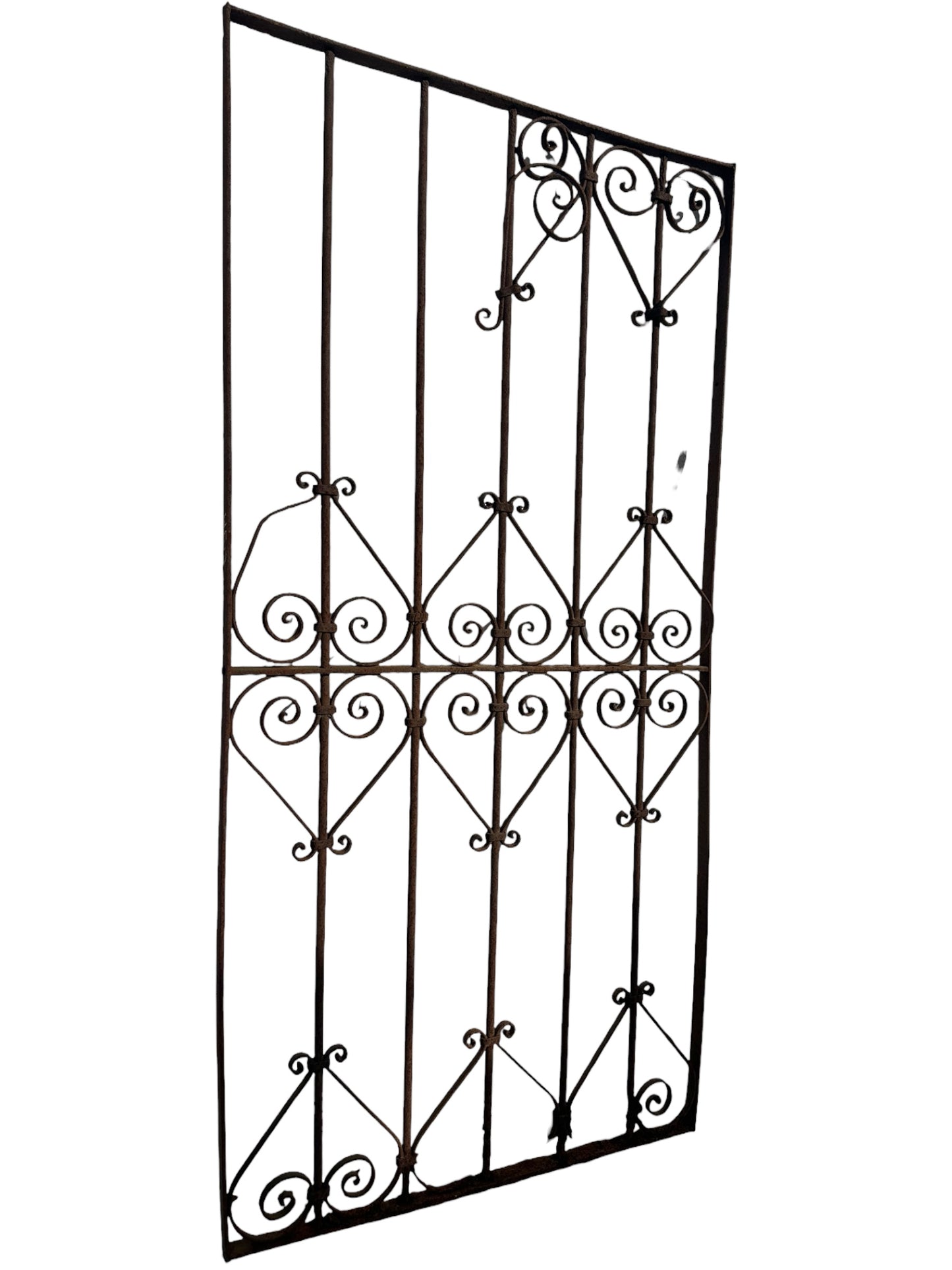 Antique Wrought Iron 67" Tall Gate GA20668