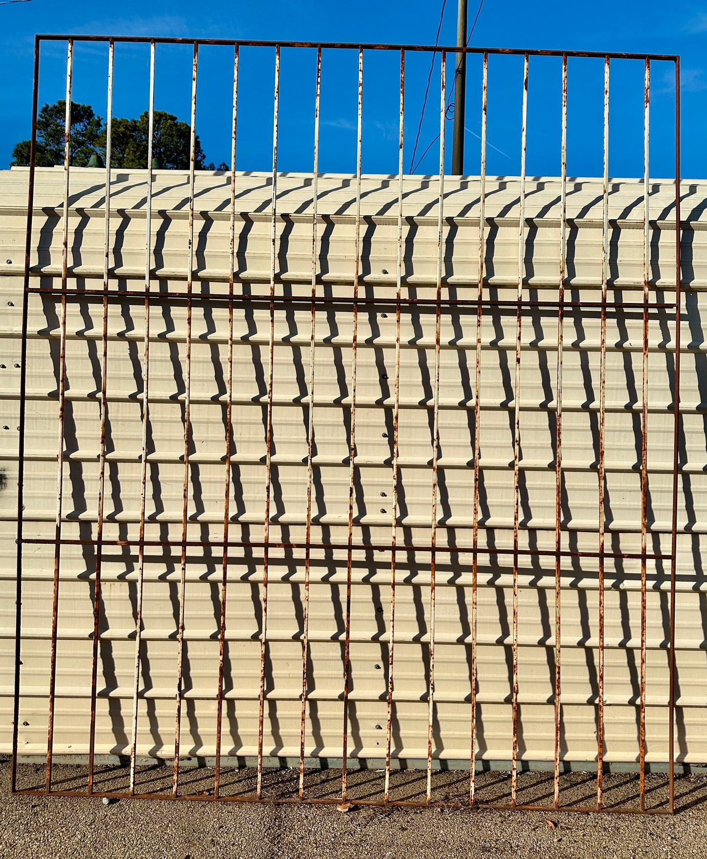 9Ft Tall Wrought Iron Fencing - 5 Panels in Set GA20515