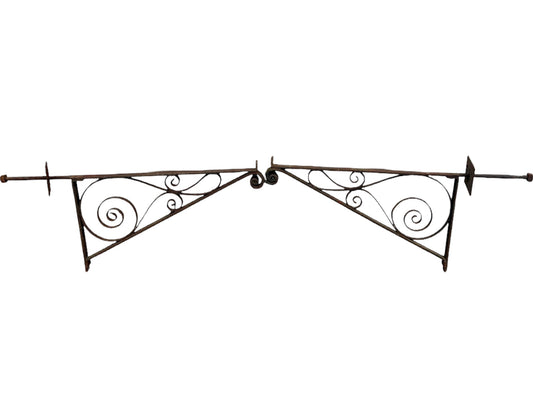 Antique Wrought Iron Exterior Brackets GA21070
