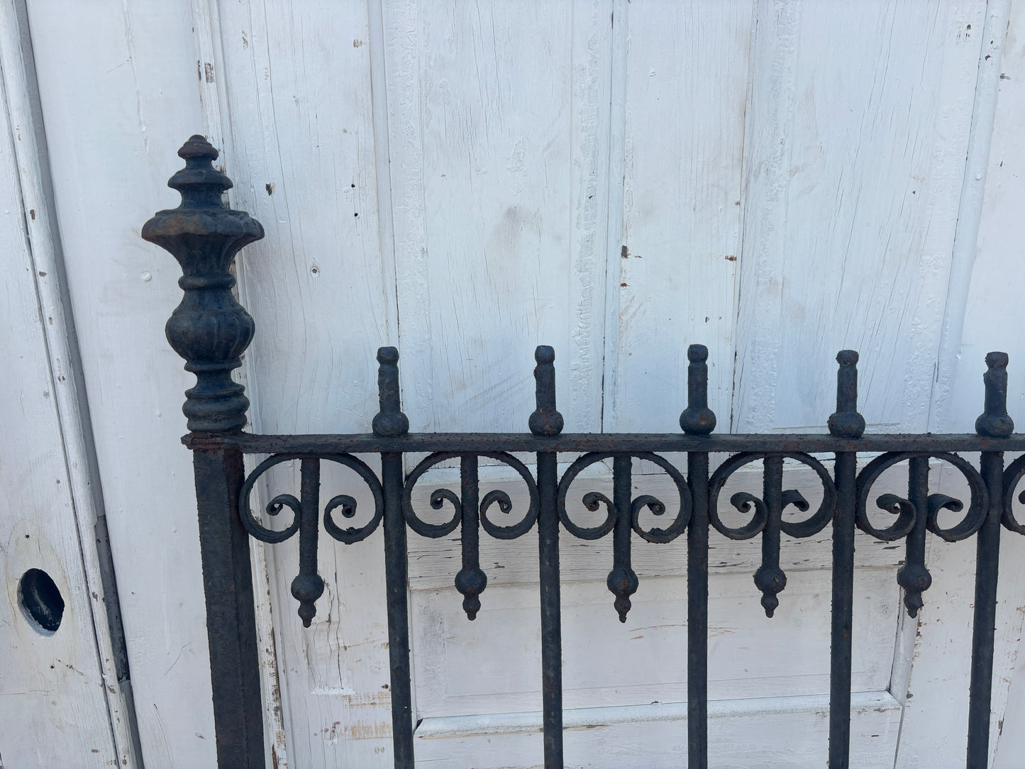 3-Piece Decorative Wrought Iron Fence Panel GA21205