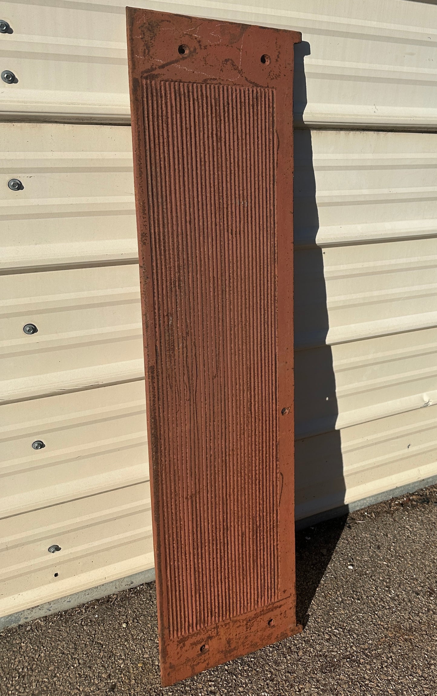 Single 45" Long Cast Iron Stair Tread GA20611