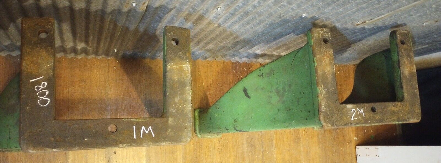 Pair of Cast Iron Machine Legs 23" Tall x 23 1/2 " Wide