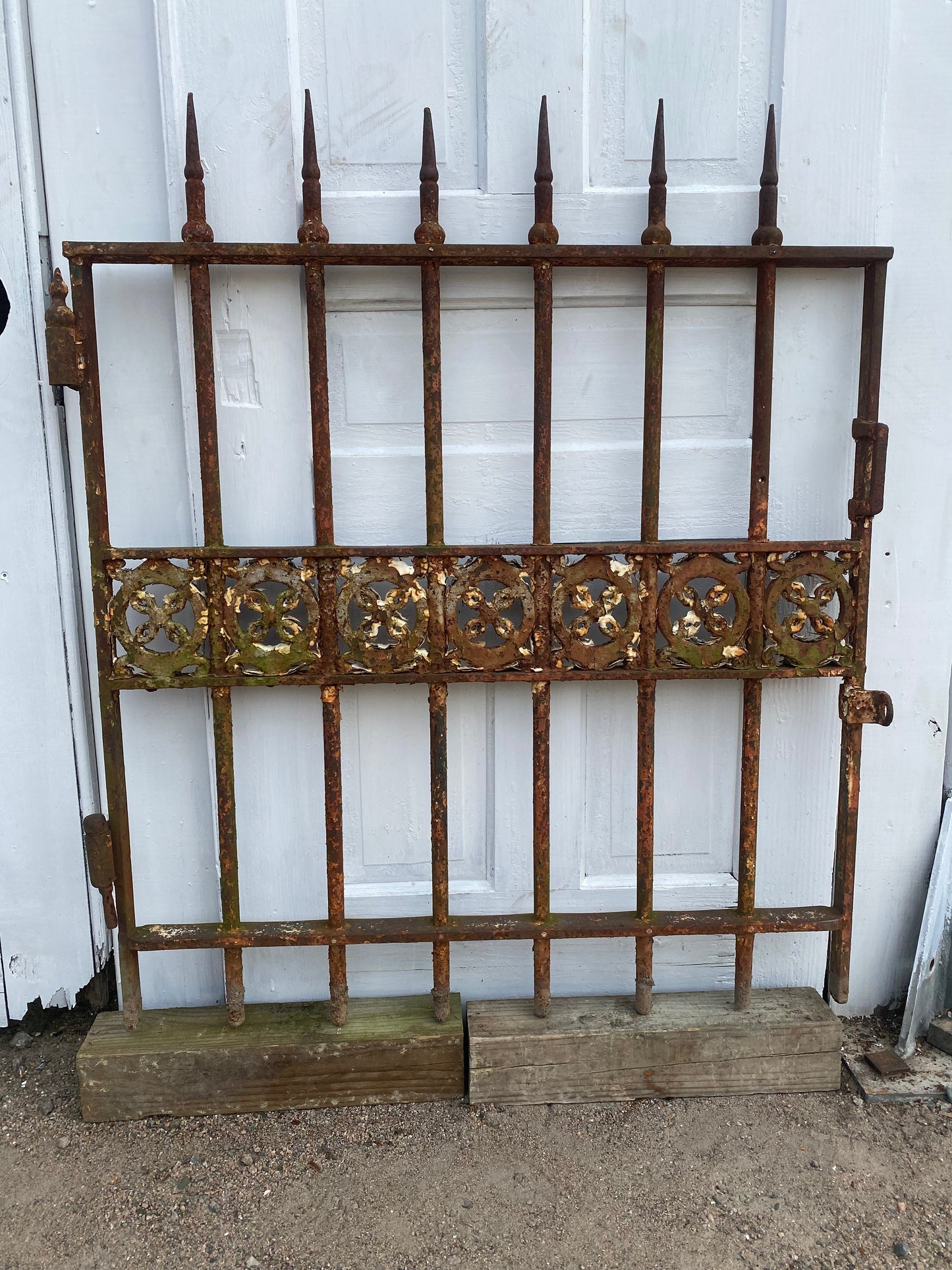 Antique Iron Gate GS20212 - 35 1/2" wide x 42" tall