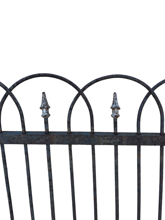 20 feet of antique iron fencing ga21080