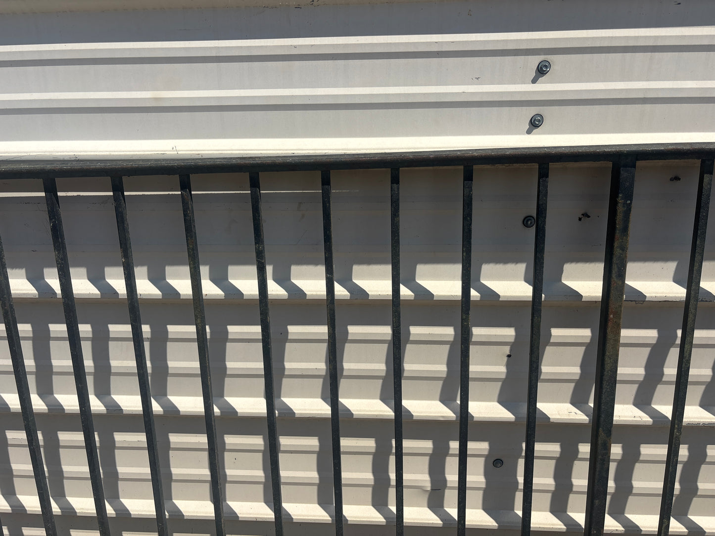 9 Foot Iron Fence Panel GA21308