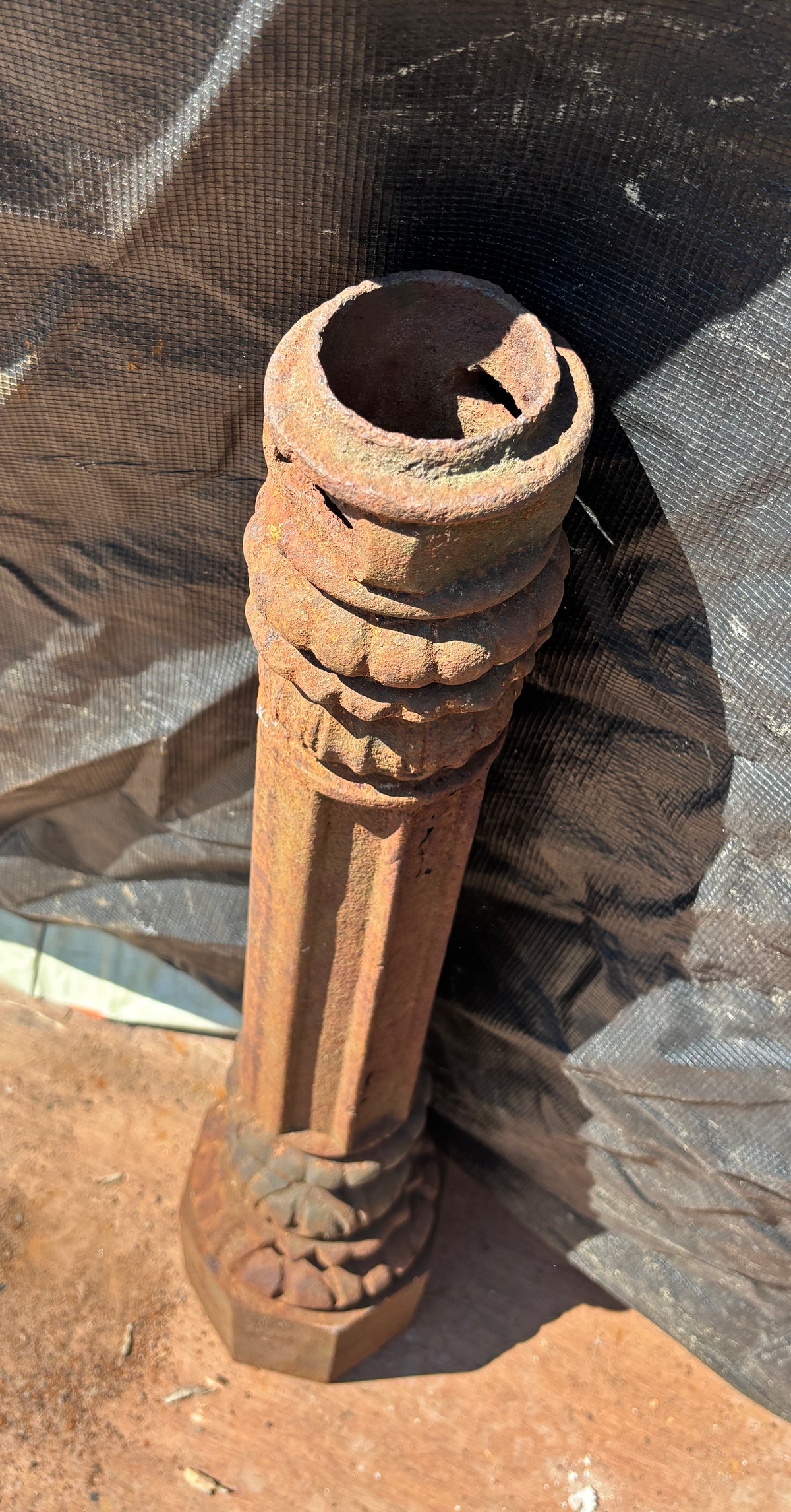 Cast Iron Newel Post GA21553