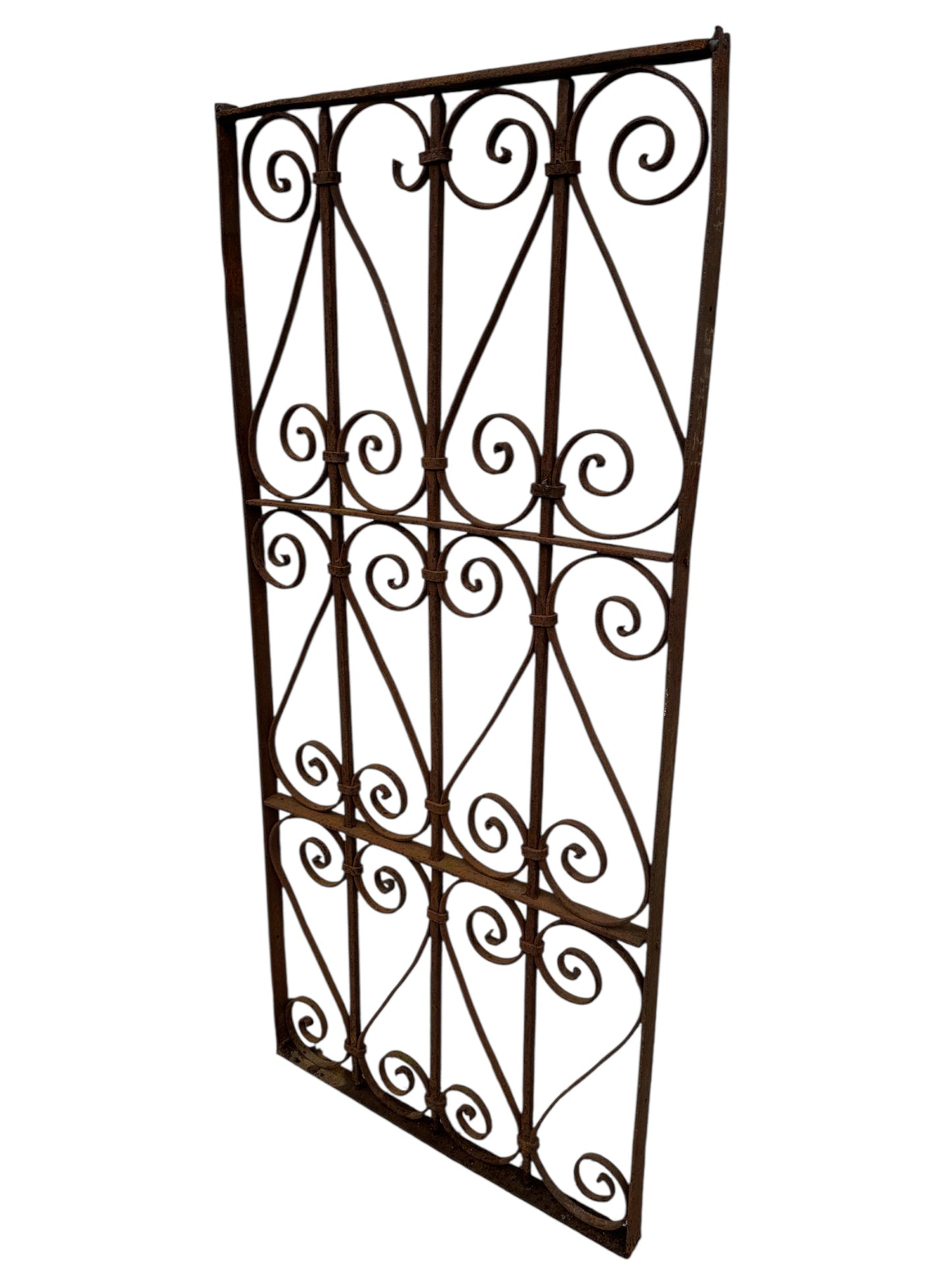 Antique Wrought Iron 52"+ Tall Gate GA20743